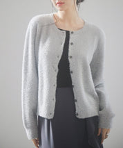 2way毛足長めラメニットカーディガンsdp8031-103-18