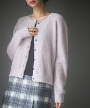 2way毛足長めラメニットカーディガンsdp8031-103-26