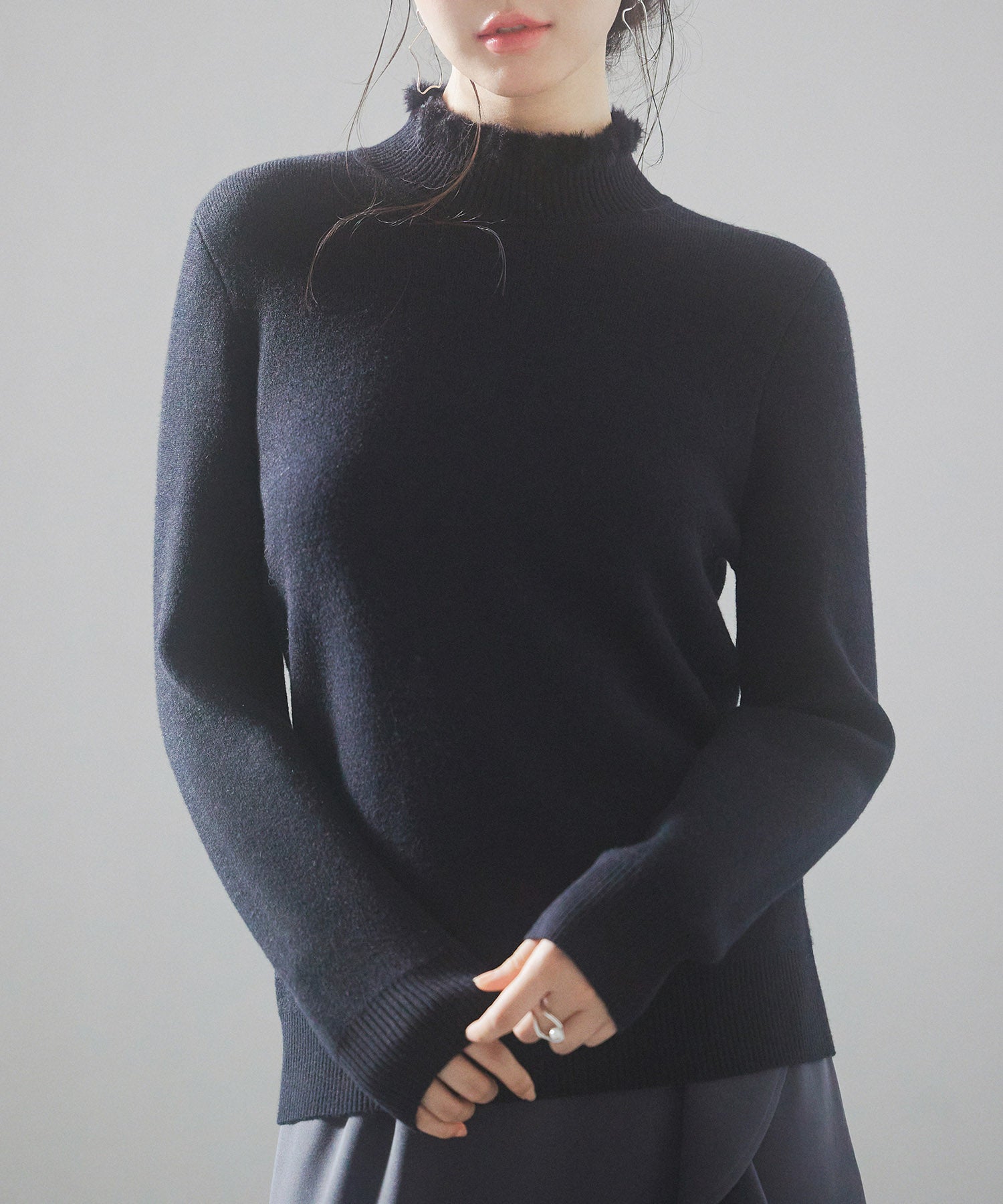 裏起毛ハイネックニットプルオーバーsdp8040-103-8