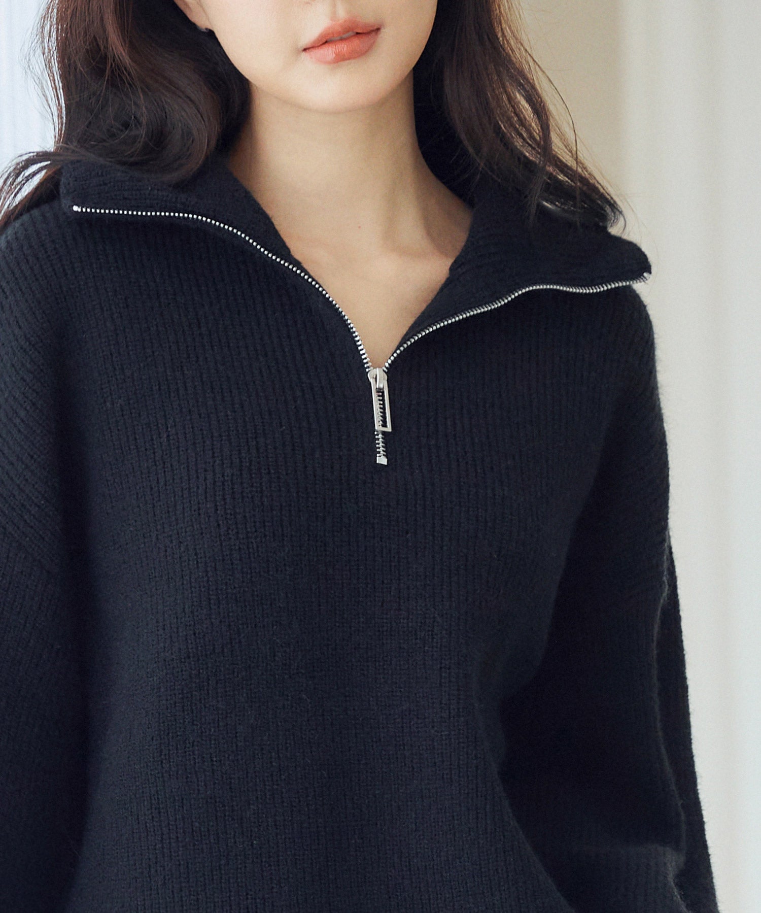 着回し拔群ニットセットアップsdp8043 ブラック