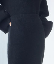 着回し拔群ニットセットアップsdp8043 ブラック