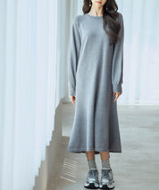 ラグランスリーブニットワンピースsdp8044-103-365