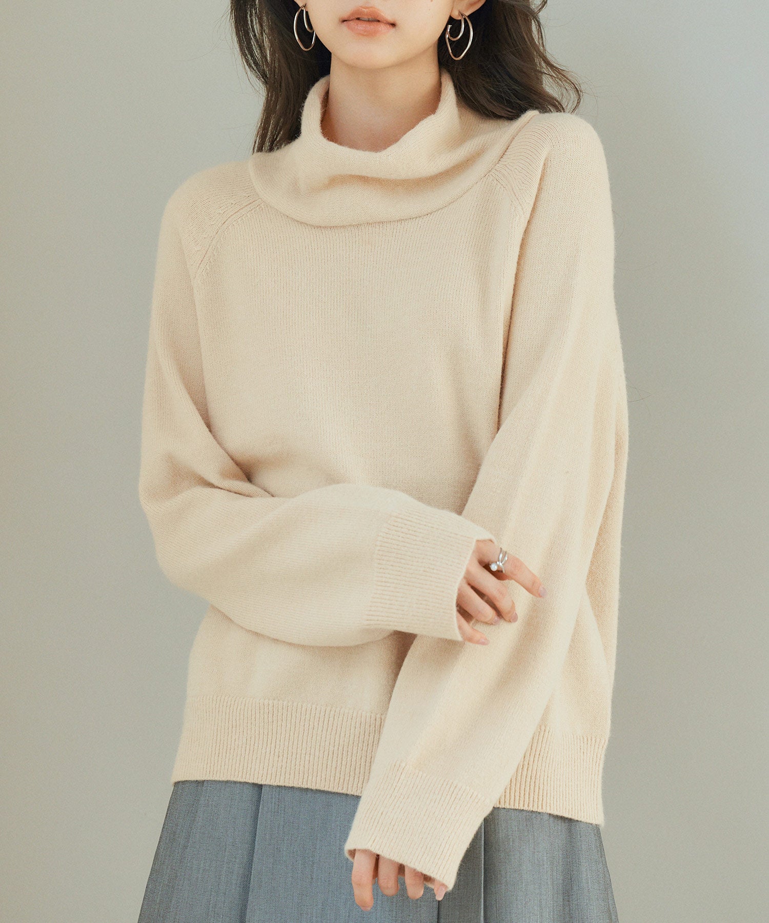 タートルネックニットプルオーバーsdp8045-103-14