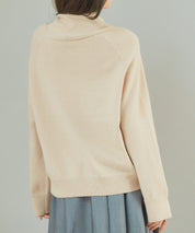 タートルネックニットプルオーバーsdp8045 ベージュ