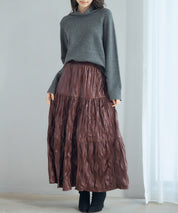 タートルネックニットプルオーバーsdp8045 チャコール