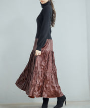 ポワン袖2wayネックニットプルオーバーsdp8046 ブラック