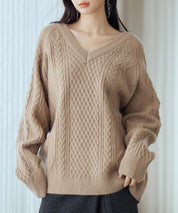 3wayケーブル編みカーディガンsdp8048-103-45