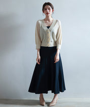 ラグランスリーブVネックカーディガンsdp8055 ベージュ