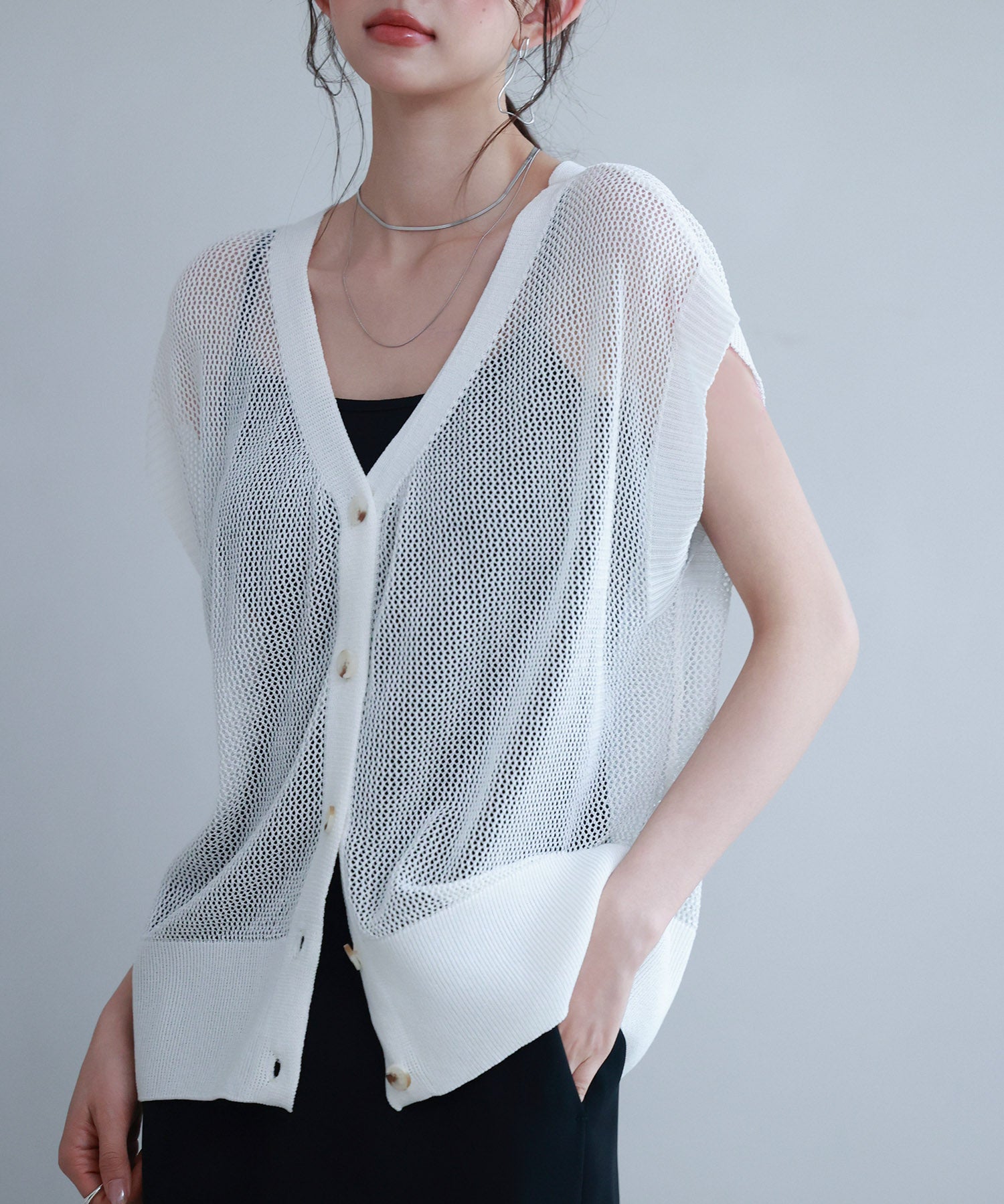 【4way】透かし編みニットカーディガンsdp8057-103-1