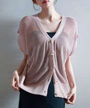 【4way】透かし編みニットカーディガンsdp8057-103-355