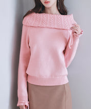 2wayネックニットプルオーバーsdp8058-103-26