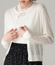 冷房・紫外線対策ニットカーディガンsdp8063-103-38