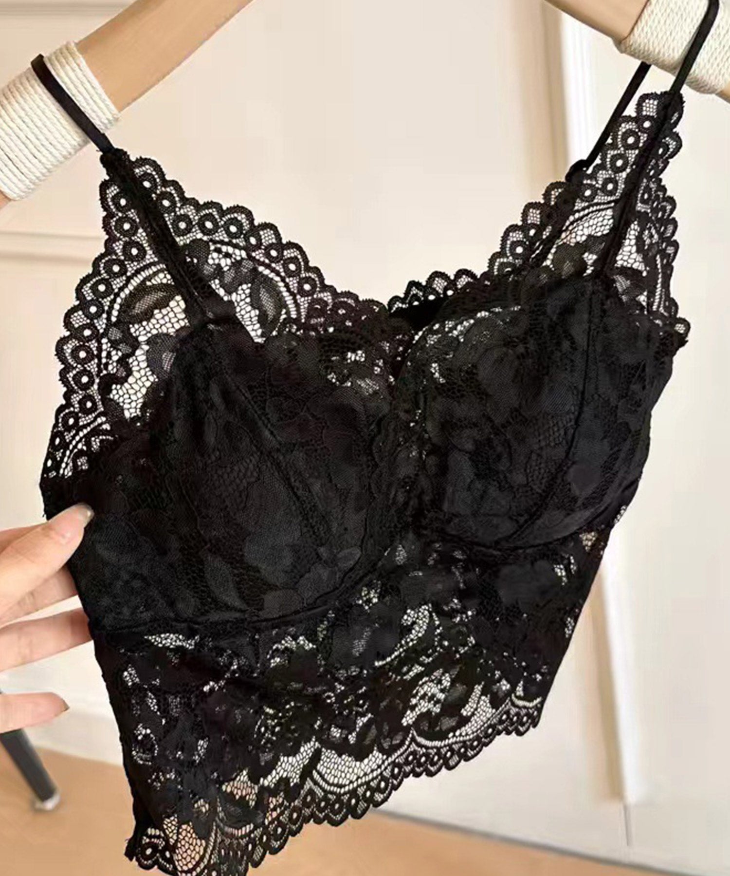 固定カップ総レースキャミソールsdpal015-101-8