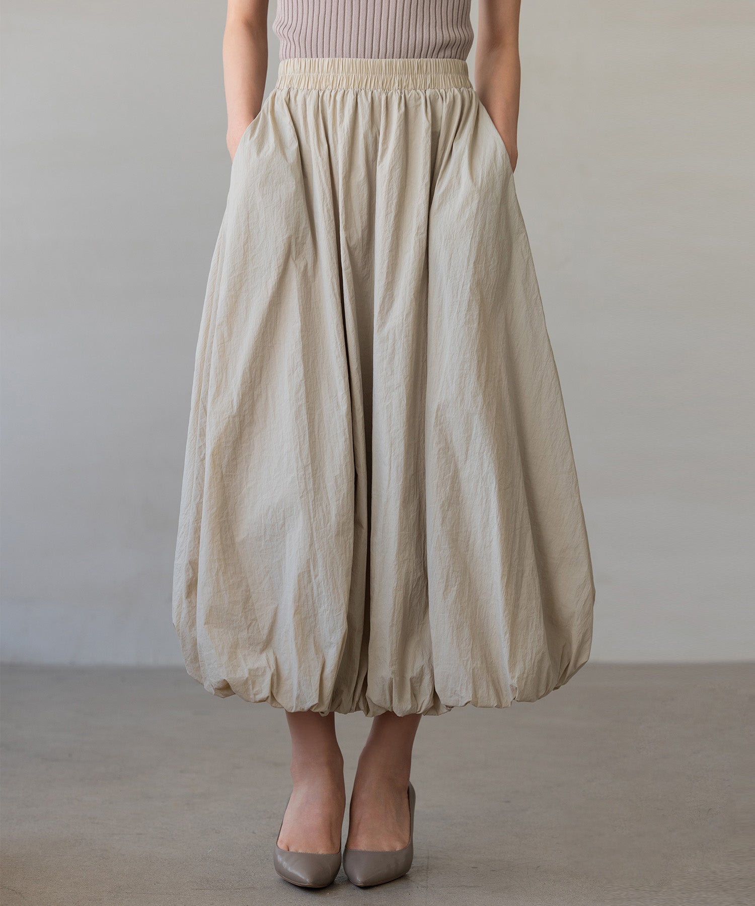 裏地付きふんわりバルーンスカートsdpal0503-101-14