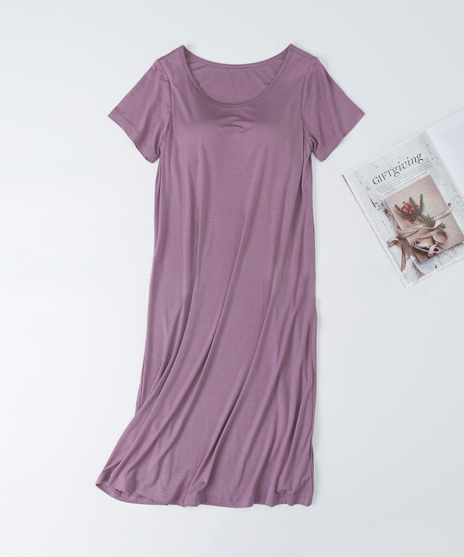 カップ付き楽ちんワンピースパジャマsdpal0515-103-15