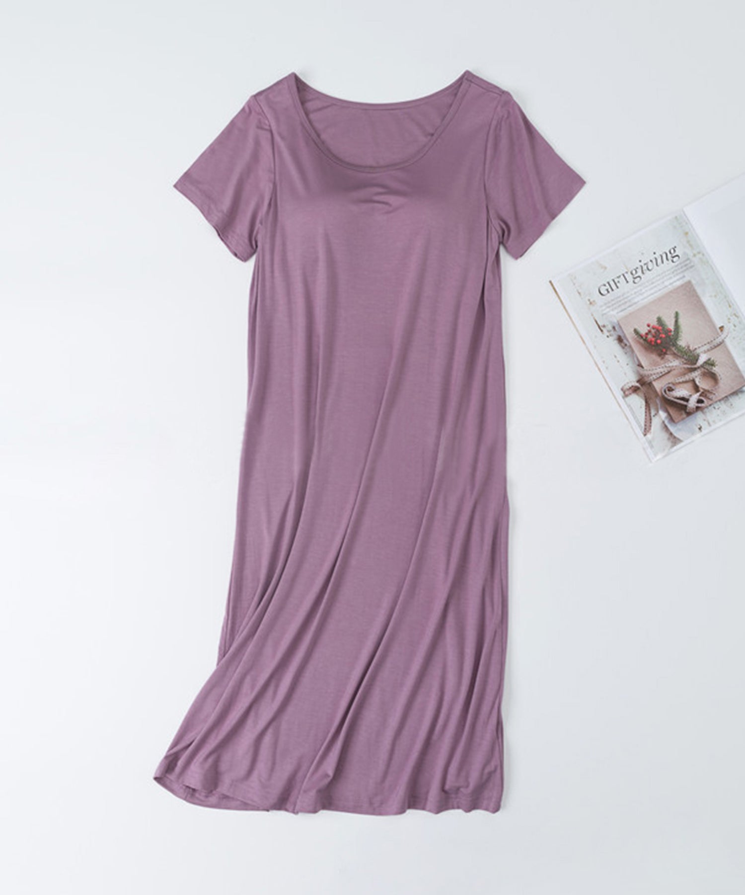 カップ付き楽ちんワンピースパジャマsdpal0515-103-15