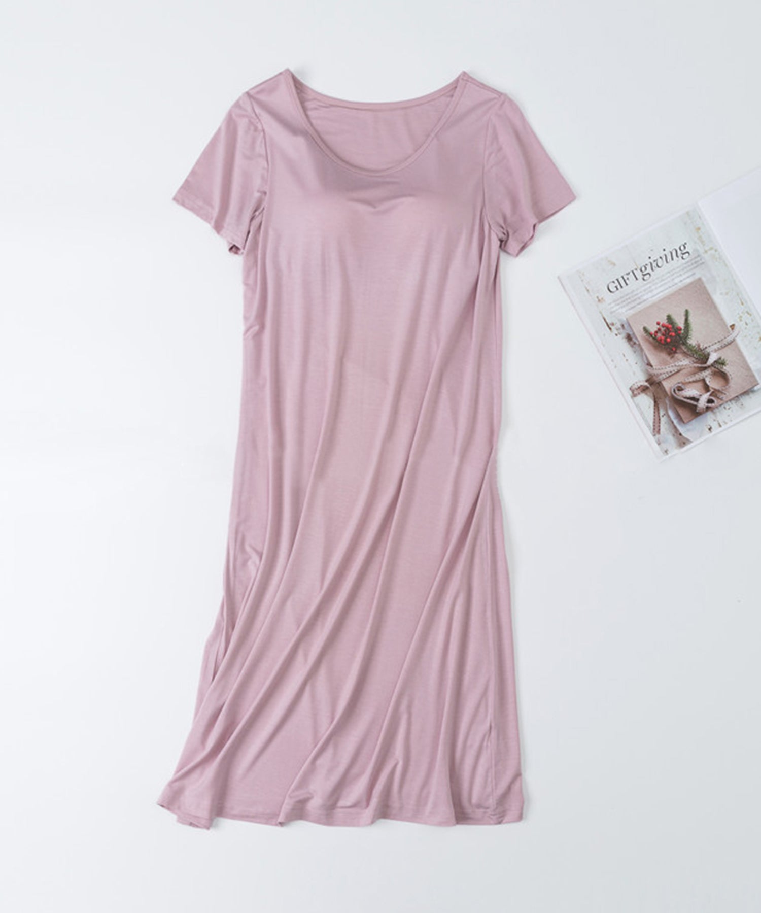 カップ付き楽ちんワンピースパジャマsdpal0515-103-26