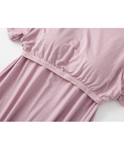 カップ付き楽ちんワンピースパジャマsdpal0515 ピンク