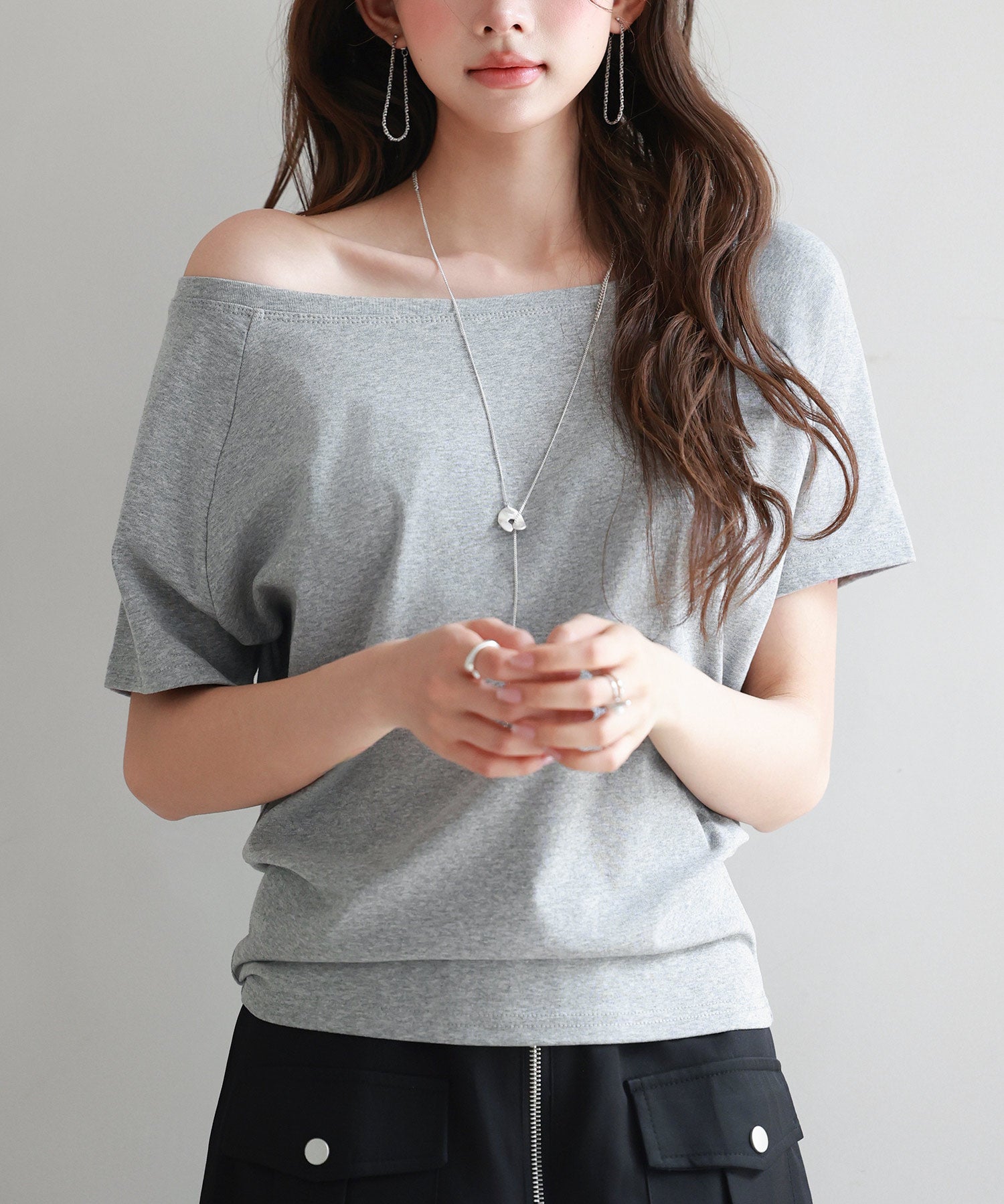 2wayラグランスリーブTシャツsdpal1577-102-18