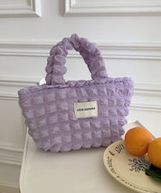 ポコポコポップコーントートバッグsdpal25131 ラベンダー