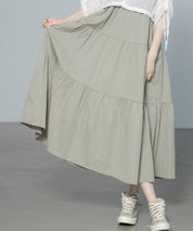 ふんわり広がるディアードキャミワンピースsdpal6213 ダークベージュ