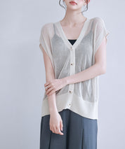 カップ付きクロスキャミソールsdpal7965 ブラック