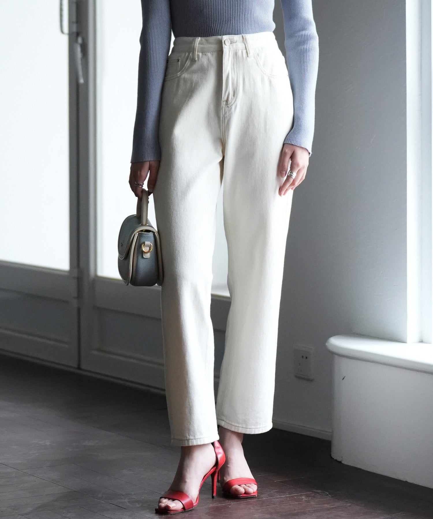 着回し抜群ハイライズデニムパンツsdpald18-102-38