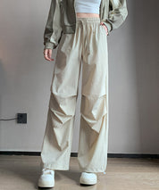 【楽しむ2way】ウエストゴムカーゴパンツsdpalf087 ベージュ