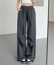 【楽しむ2way】ウエストゴムカーゴパンツsdpalf087 チャコール