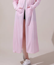 着るだけ紫外線対策ロングパーカーsdpalw004 ピンク