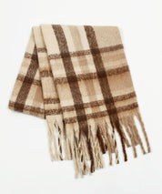 大判タイプなチェック柄マフラーsdpalywm04-101-14