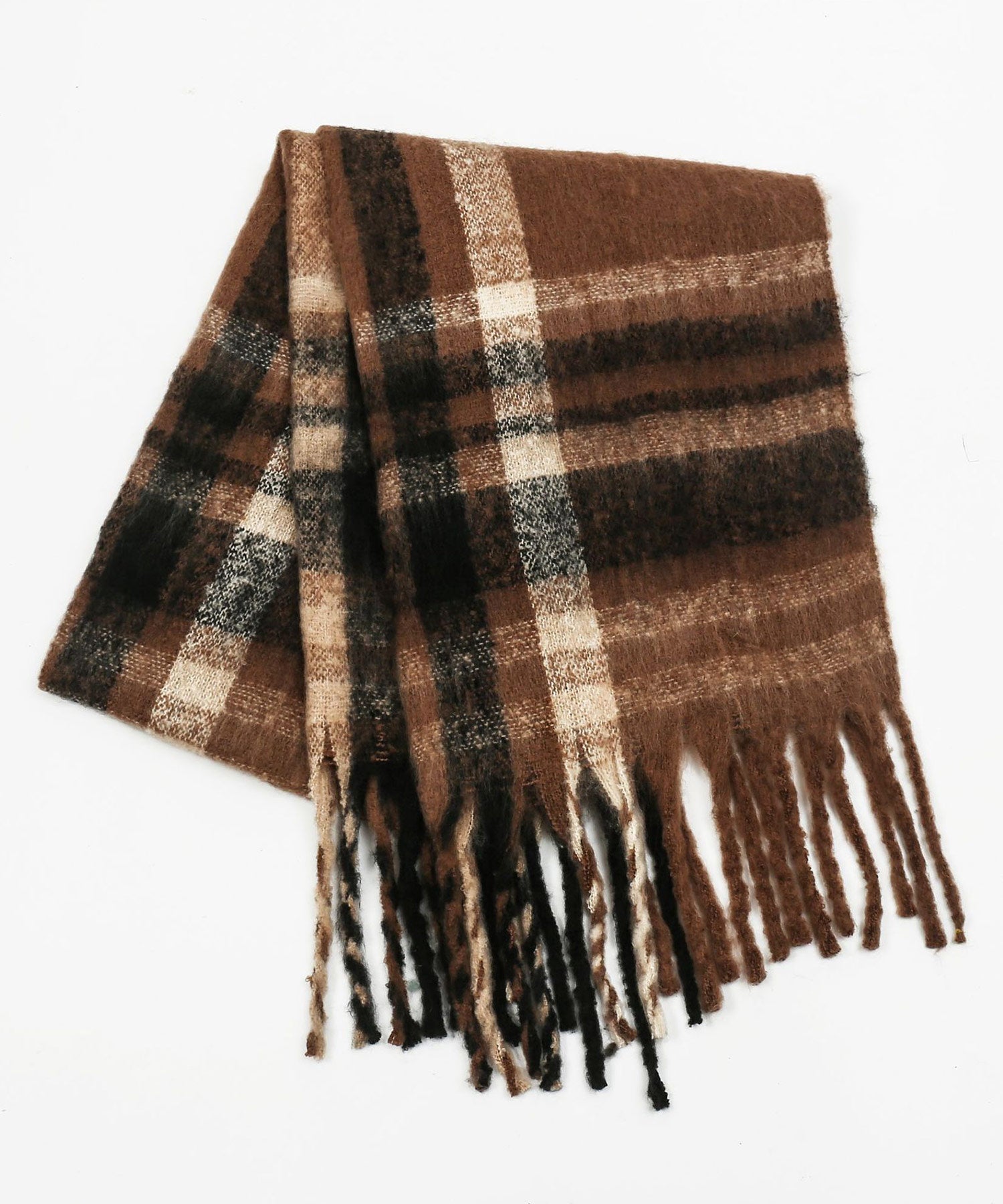 大判タイプなチェック柄マフラーsdpalywm04-101-17