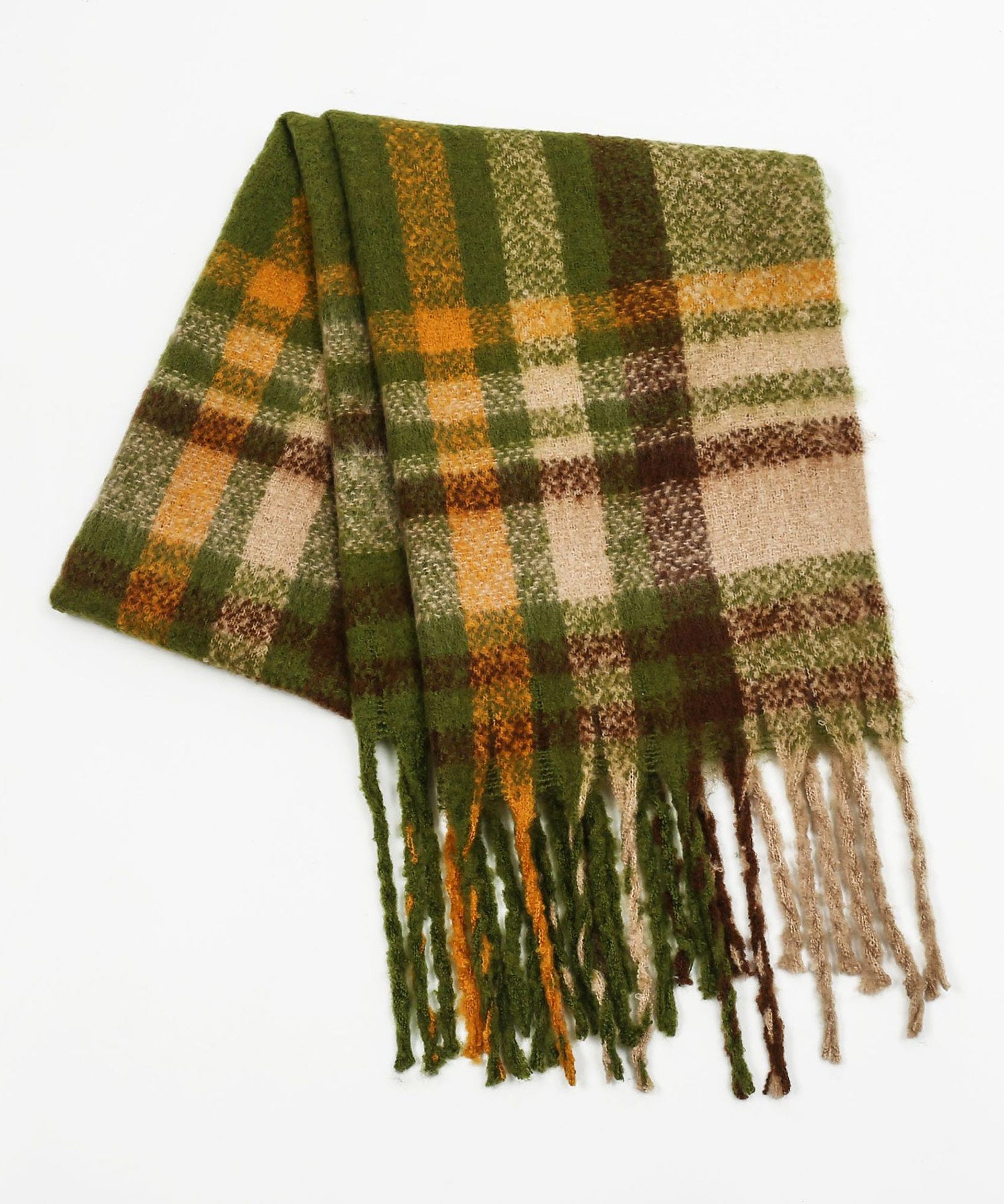 大判タイプなチェック柄マフラーsdpalywm04-101-35