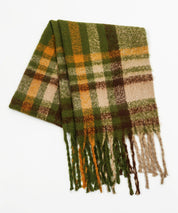 大判タイプなチェック柄マフラーsdpalywm04-101-35