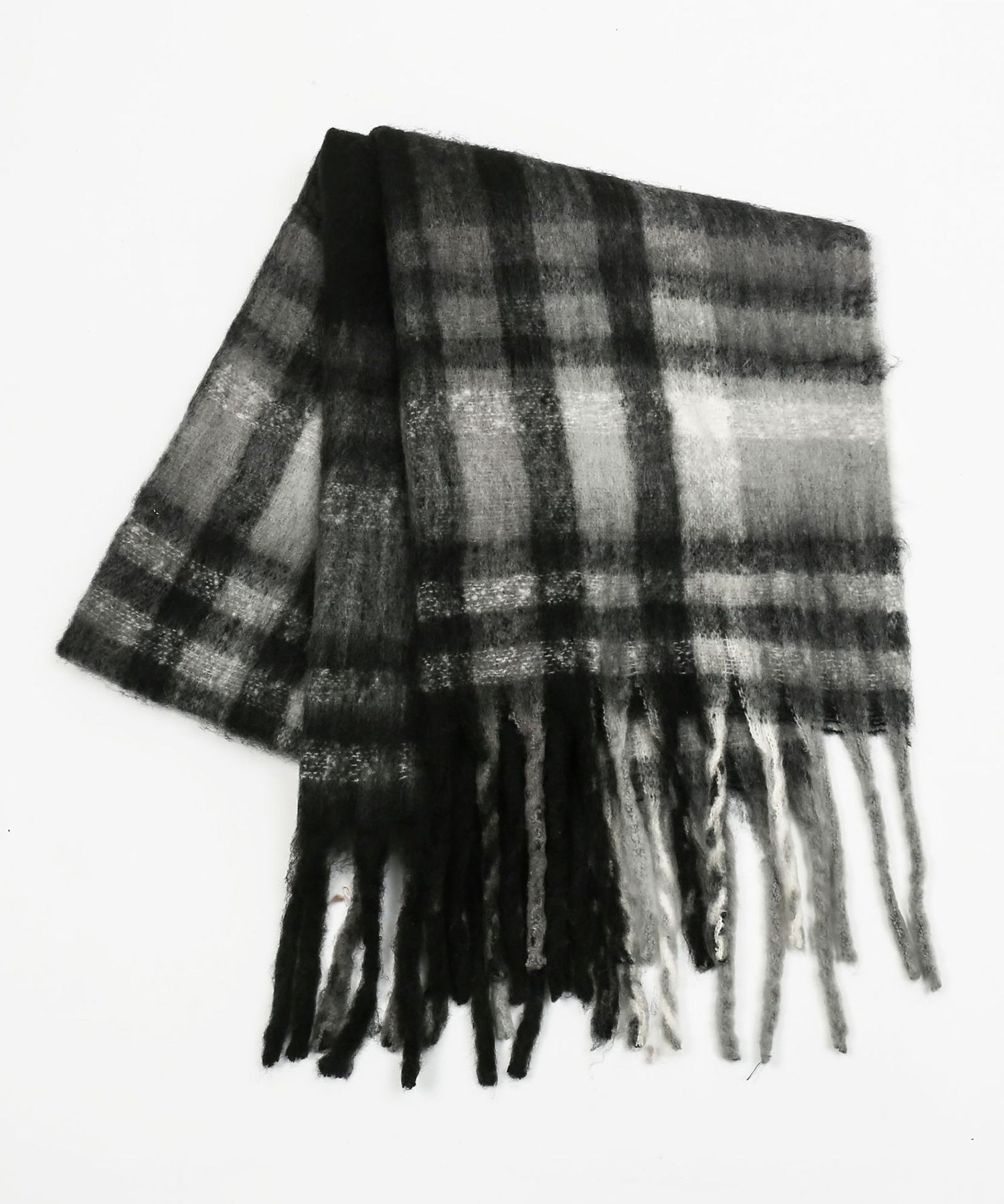 大判タイプなチェック柄マフラーsdpalywm04-101-8