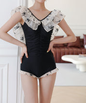 ダブルフリルネックバッククロス水着sdpalyy007-103-8