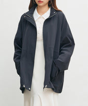 ワックスドオーバーブルゾンsdpdy82777 ブラック