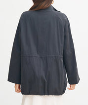 ワックスドオーバーブルゾンsdpdy82777 ブラック