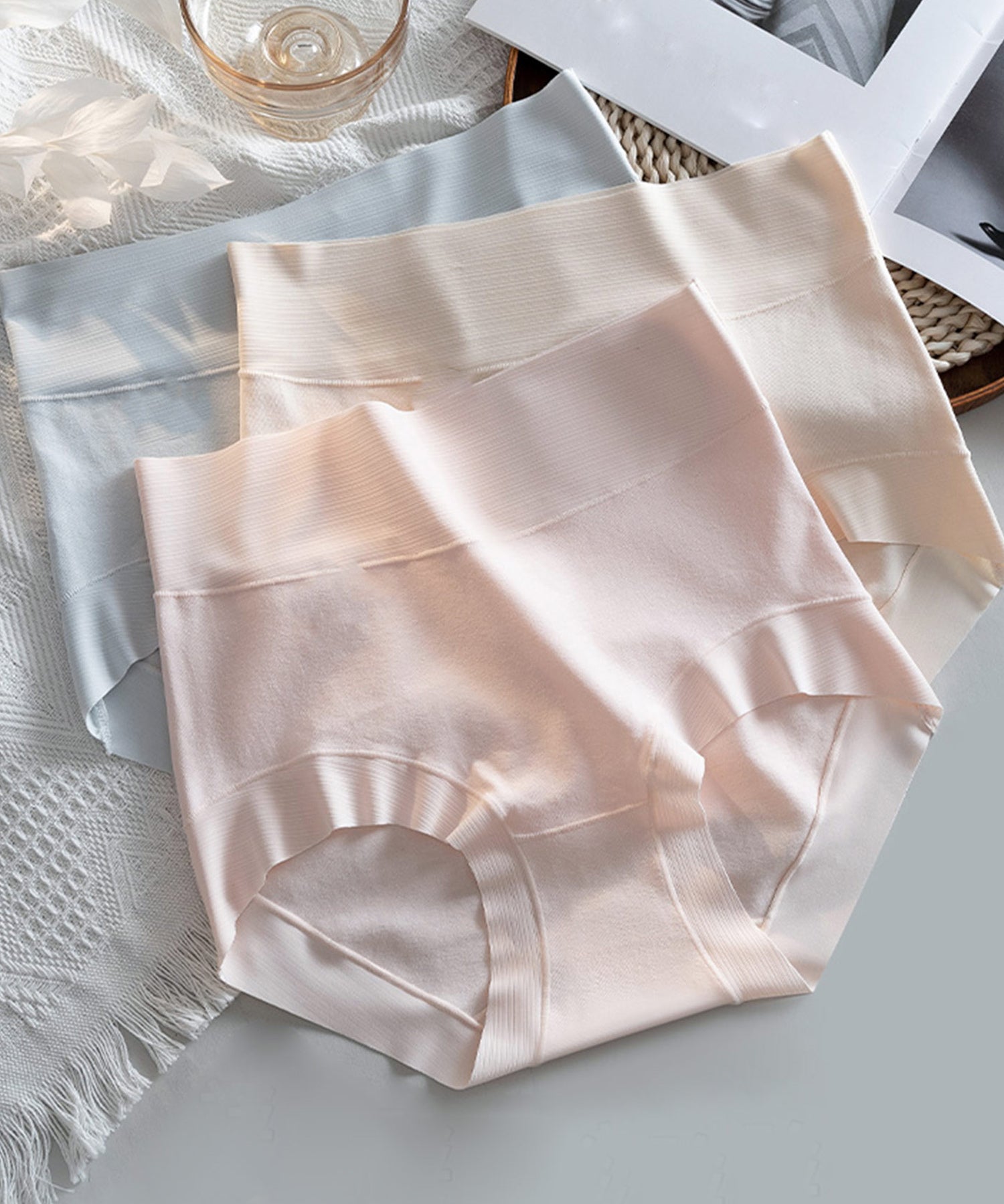 【3枚セット】肌触りふわふわショーツsdpgr8037 A