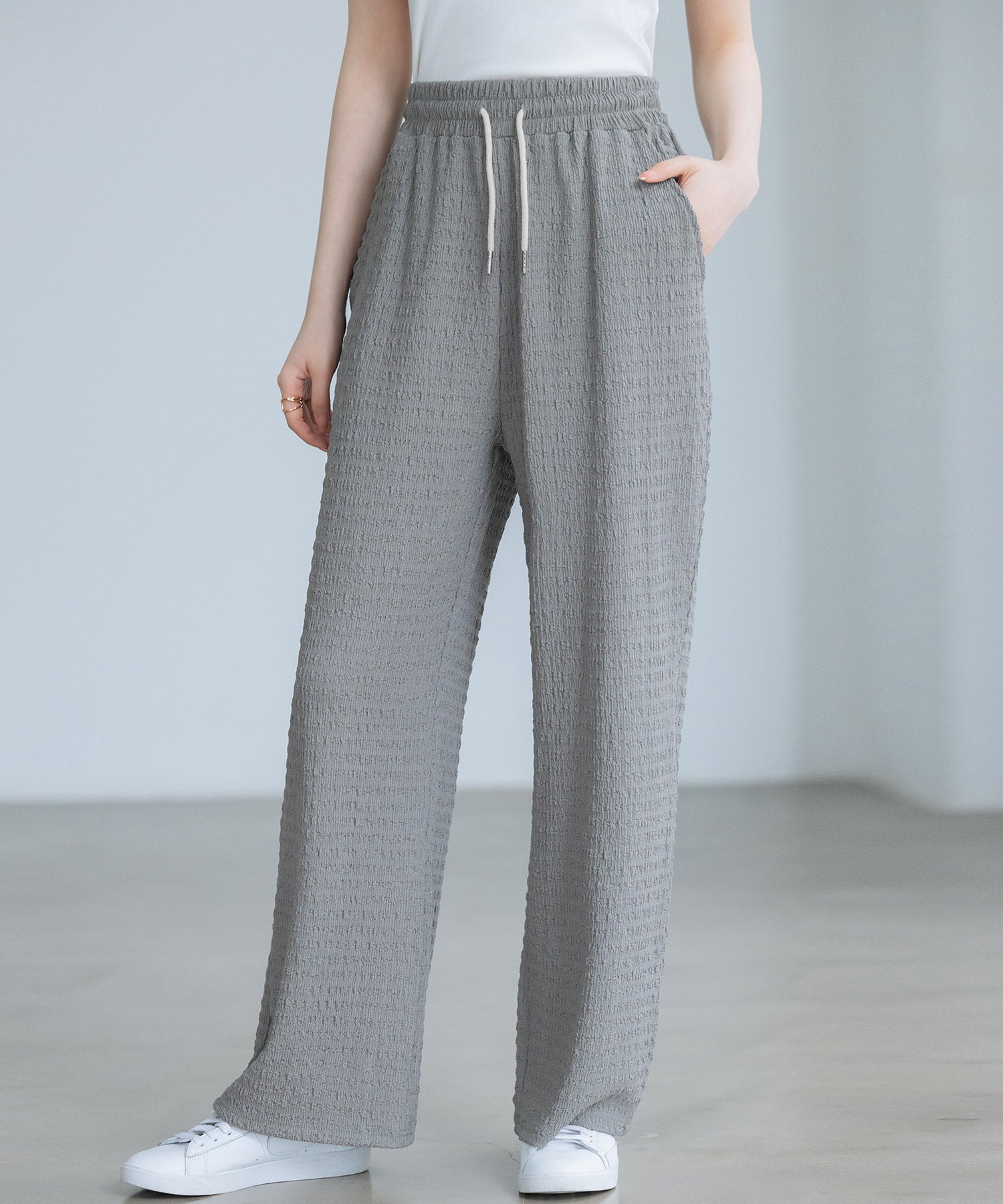 ウエストゴム体型カバーワイドパンツsdpot05-101-18