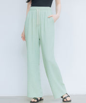 ウエストゴム体型カバーワイドパンツsdpot05-101-35