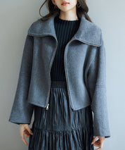 ダブルフェイスショート丈コートsdpps0512-103-365