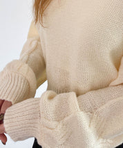 天竺裏編みショート丈ニットsdprb1040 アイボリー