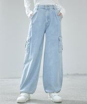 カーゴバギーデニムパンツ【4色/2サイズ展開】sdprb220106-103-5