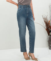 デニムウエストギャザーパンツsdprb228043-103-34