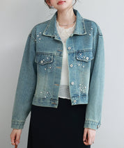 ビジューデニムジャケットsdpskw8032-101-34