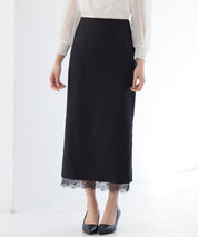 裾レースハイウエストナロースカートsdpsy004-102-8