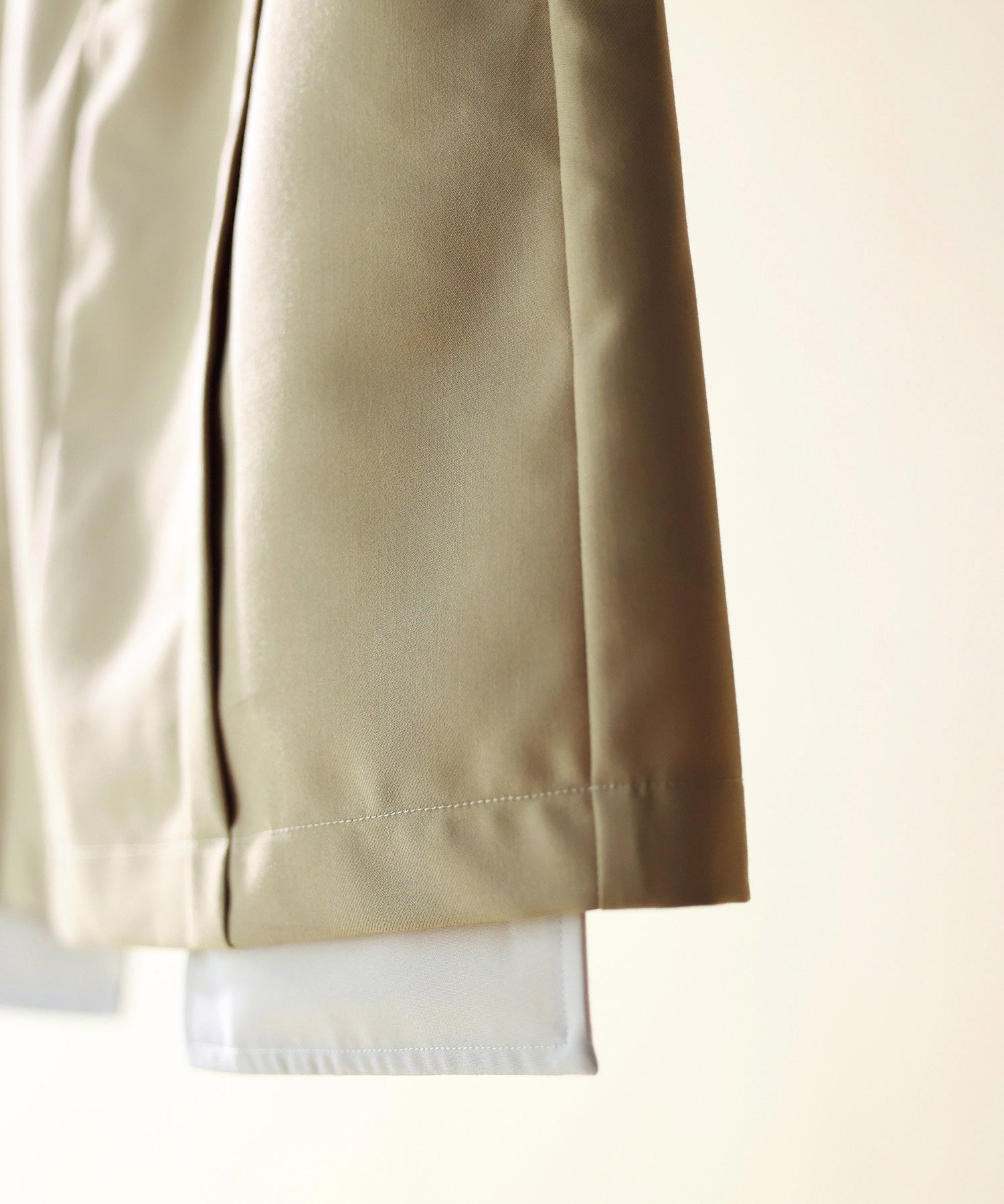 ペチパンツ付きシャツヘムミニスカートsdpxsj80961 ベージュ