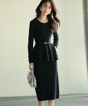 ゴールドバックル細ベルトsdpxyf0005 ブラック