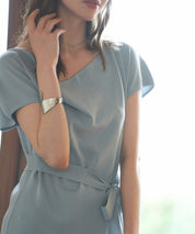 2wayミモレ丈ニットワンピースsdpxyf2821 ブルー